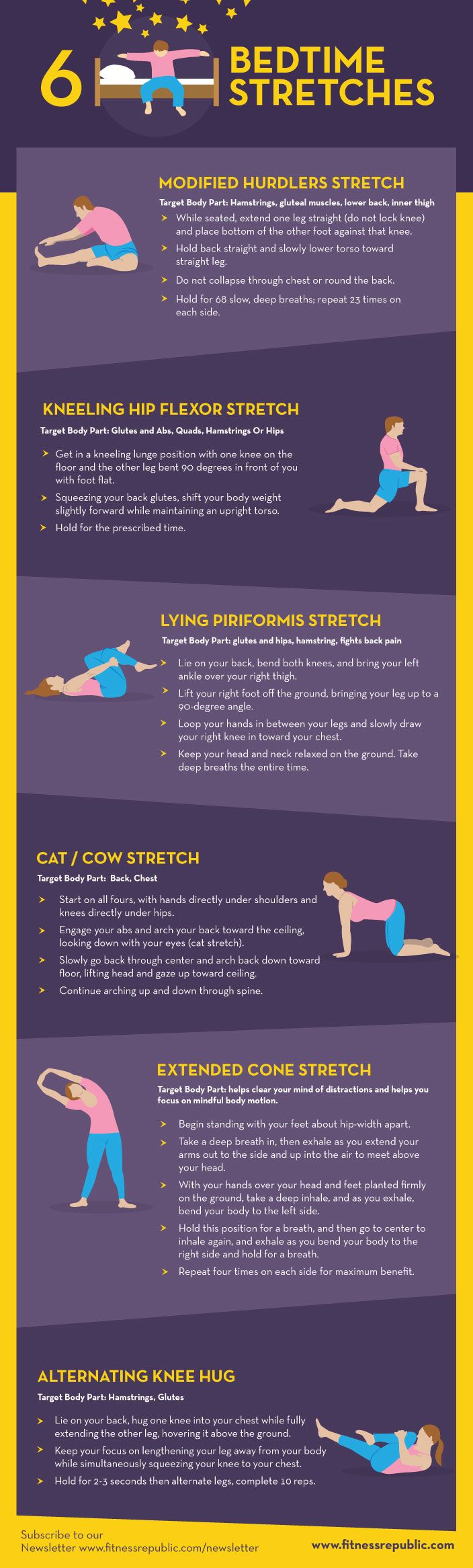 Full Body Stretch While Sleeping